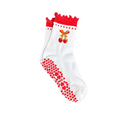 Phoasis Sweetheart Cherry Socks